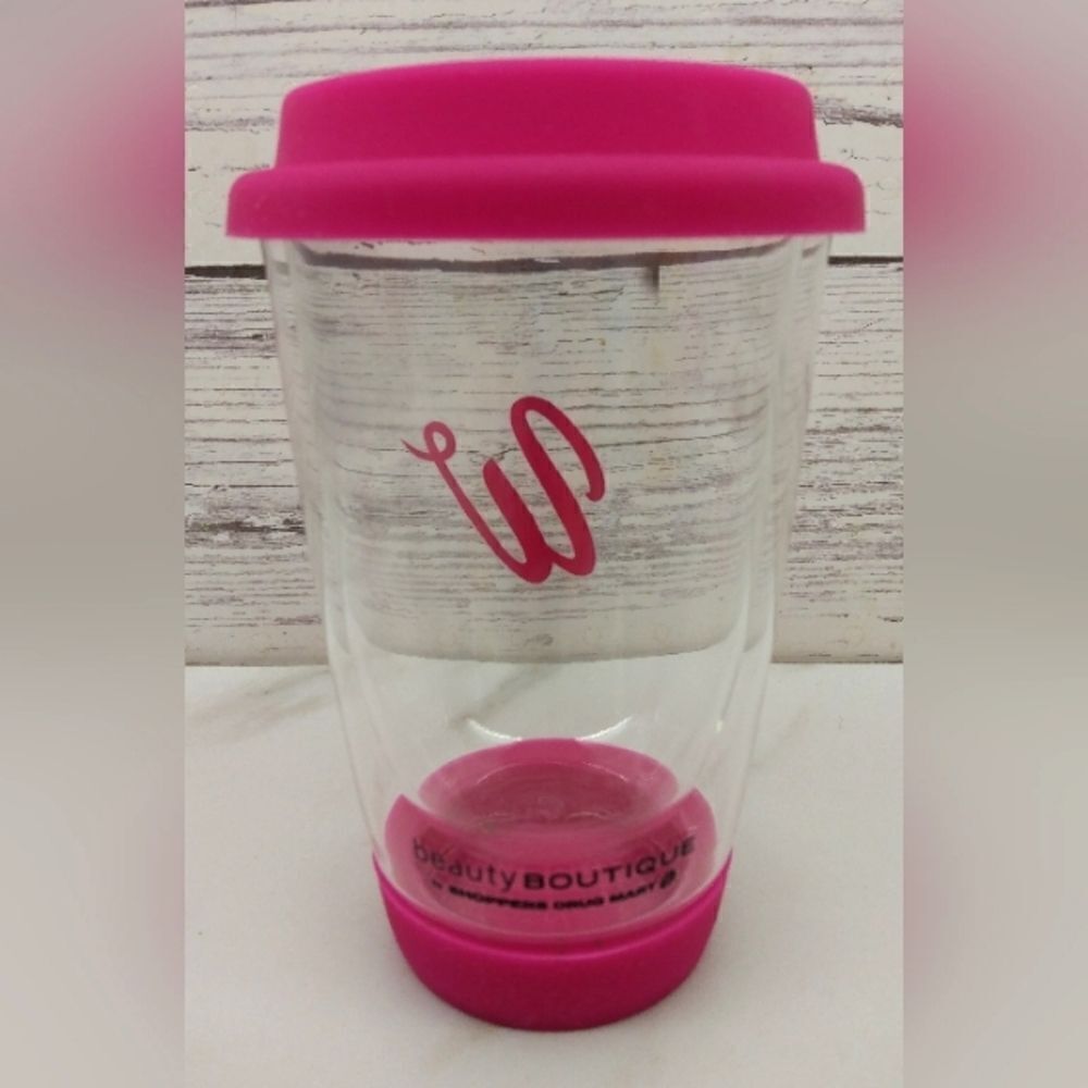 Free Barbie Neon Pink Coffee Tea Travel Mug New! - Picture 6 of 11